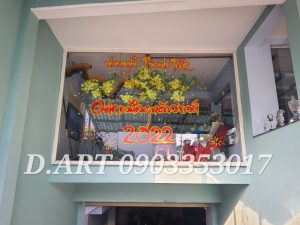 Vẽ Kính Tết Giáp Thìn 2024